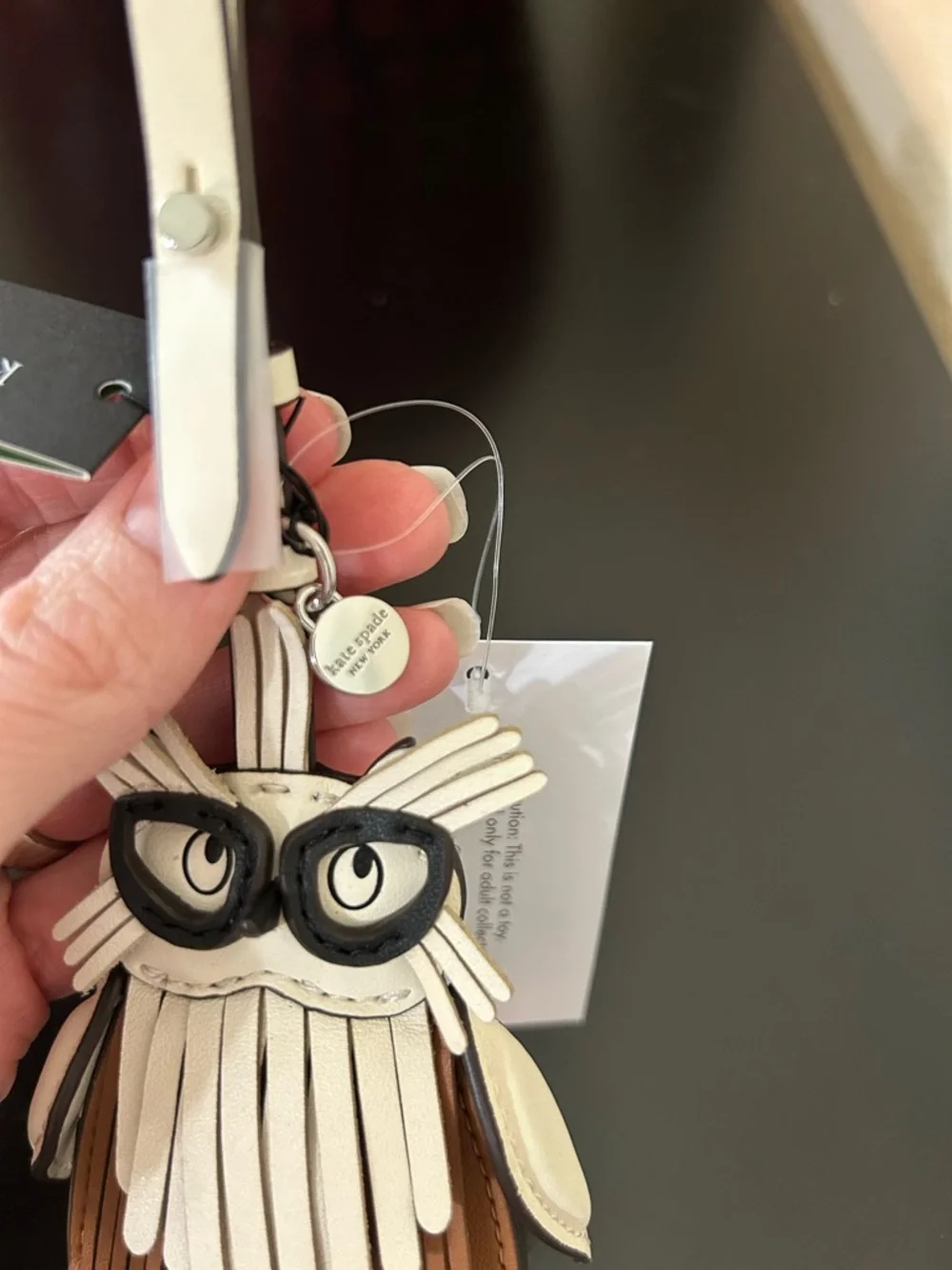 Kate Spade Charmed Ozzy Owl Bag Charm